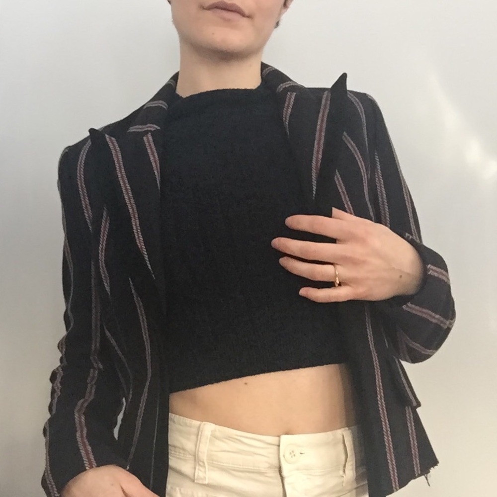 Striped Wool Jacket - Picture 2 of 3
